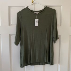 NWT olive shirt